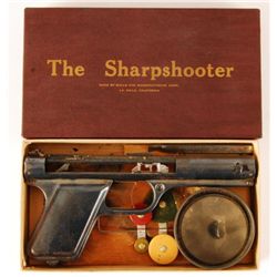 The Sharpshooter Pistol Circa 1920s-30s New In Box
