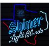 Image 1 : Shiner Light Blonde Texas Beer Neon Sign