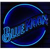 Image 1 : Blue Moon Beer Neon Sign