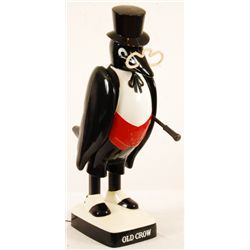 Old Crow Whiskey Bar Back Advertising Figure