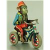 Image 1 : German Monkey On Bike Tin Wind-Up Toy in Box