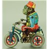 Image 2 : German Monkey On Bike Tin Wind-Up Toy in Box