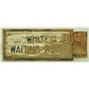 Image 5 : Colored / White Waiting Room Sign