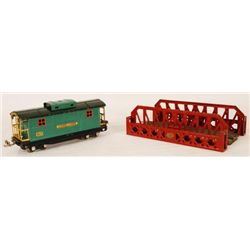 Lionel Railroad Bridge & Train Car