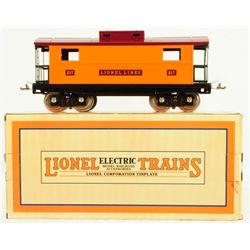 Lionel 217 Std Gauge Illuminated Caboose