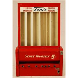 Tom's Coin Op Peanut Vending Machine