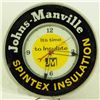 Image 1 : Johns-Manville Insulation Advertising Clock