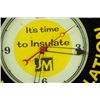 Image 2 : Johns-Manville Insulation Advertising Clock