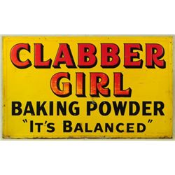 Clabber Girl Baking Powder Country Store Sign