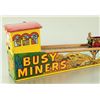 Image 2 : Busy Miners Lithographed Tin Wind Up Toy