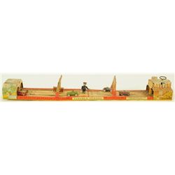 Lincoln Tunnel Unique Art Lithographed Tin Toy