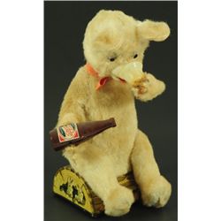 Japanese Battery Powered Pepsi Drinking Bear Toy