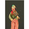 Image 2 : Violin Playing Clown On Stilts Tin Wind Up Toy