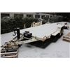 Image 1 : 1994 HITCHMAN FLATDECK TRAILER, WHITE, VIN # 2BG303278RH019770
