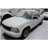 Image 1 : 2003 GMC SONOMA SL, 2DR PU, WHITE, VIN # 1GTCS19X438237450