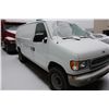 Image 2 : 1997 FORD E-250, CARGO VAN, WHITE, VIN # 1FTHE2422VHB38594