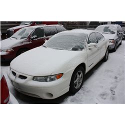 2003 PONTIAC GRAND PRIX SE, 4DR, WHITE, VIN # 1G2WK52J43F179009