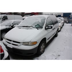 2000 DODGE GRAND CARAVAN WHITE, VIN # 2B4GP2536YR550925