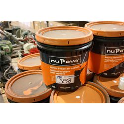 NUPAVE15LTR. BUCKET AND ACRYLIC SEALANT FOR ASPHALT