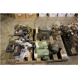 ELECTRIC MOTORS AND 2 10 IN CHOP SAW