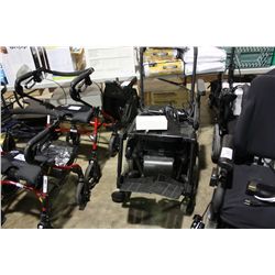 QUANTUM 600 ELECTRIC WHEEL CHAIR WITH CHARGER (NO BACK OR SEAT)