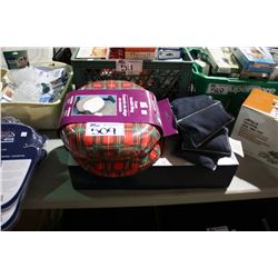 WALKER TRAY, WEIGHTS AND FOAM INVALID RINGS