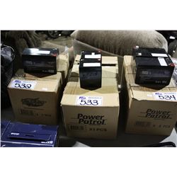 LOT OF SCOOTER BATTERIES