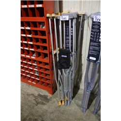 LOT OF ADULT CRUTCHES