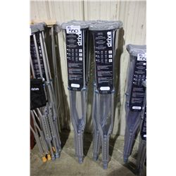 LOT OF ADULT CRUTCHES