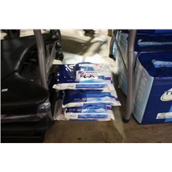 LOT OF TENA WET WIPES