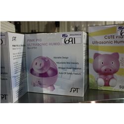 PINK PIG ULTRASONIC HUMIDIFIER