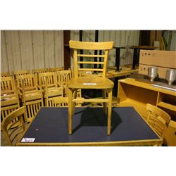 7 MAPLE  RESTAURANT SIDE CHAIRS