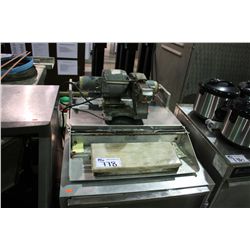 PACIFIC STAINLESS STEEL WRAPPING STATION AND ATLANTAS SANDER/KNIFE SHARPENER