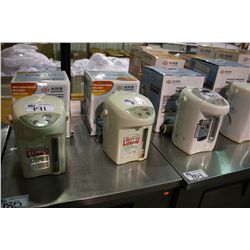 PAIR OF AUTOMATIC HOT WATER DISPENSING POTS