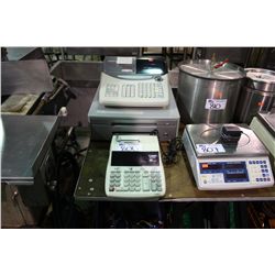 CASIO PCR-T2000 CASH REGISTER AND CANNON ADDING MACHINE