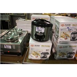 4 SUNPENTOWN  SC-2010 STAINLESS STEEL RICE COOKERS