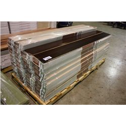 QUALIFLOR HARVEST GREEN CURUPAY WALNUT SOLID WOOD ENGINEERED FLOATING FLOOR