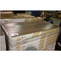 PLANCHER 12.3MM MOCHA GLUELESS LAMINATE FLOORING