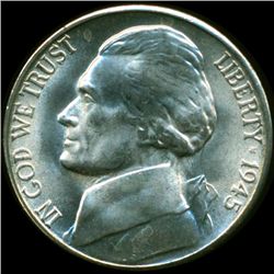1945S Jefferson 5c MS66 (COI-012813)