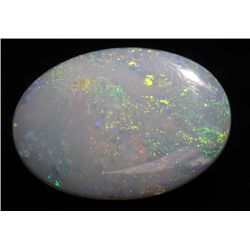 6.44ct Australian Black Opal Doublet HOT Fire (GEM-053513)
