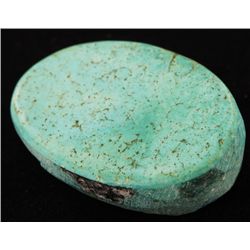 78.01ct Blue Green Persian Turquoise Cabochon Cut (GEM-054072)