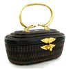 Image 3 : Finely Hand-woven Lipao Gold Plate Handbag (ACT-000434)