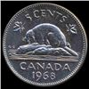 Image 2 : 1968 Canada 5c Hi Grade GEM Unc (COI-007935)