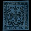 Image 1 : 1852 Modena 40c Stamp MINT Hinged (STM-000987)
