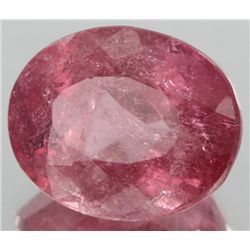 9.15ct Pink Tourmaline Oval Cut  (GEM-055568)