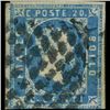 Image 1 : 1855 Scarce Italy Sardina 20c Stamp (STM-001149)