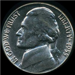 1955 Jefferson 5c MS66 Double Die ERROR (COI-012621)