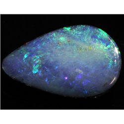 2.87ct Australian Black Opal Doublet HOT Fire (GEM-053628)