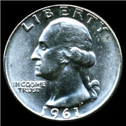 1961D Washington 25c MS65 Underweight ERROR (COI-012329)