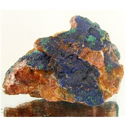3640ct Azurite Crystal Cluster (MIN-002221)